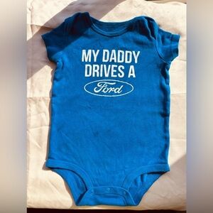 Ford‎ Truck blue Onesie